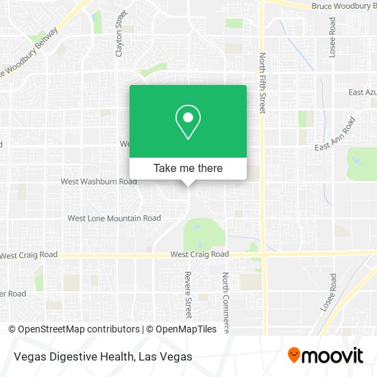 Vegas Digestive Health map