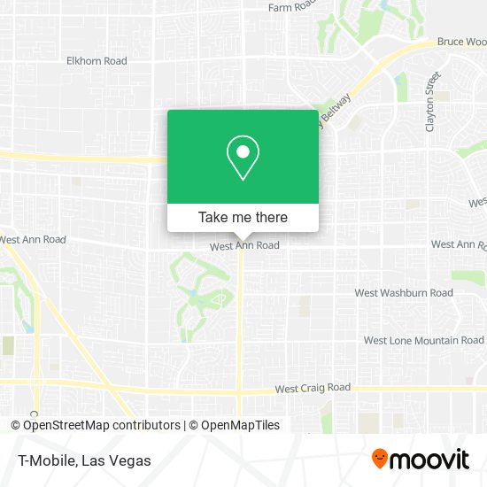 T-Mobile map