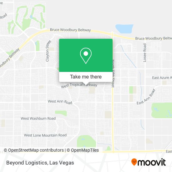 Mapa de Beyond Logistics