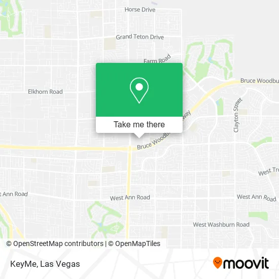 Mapa de KeyMe