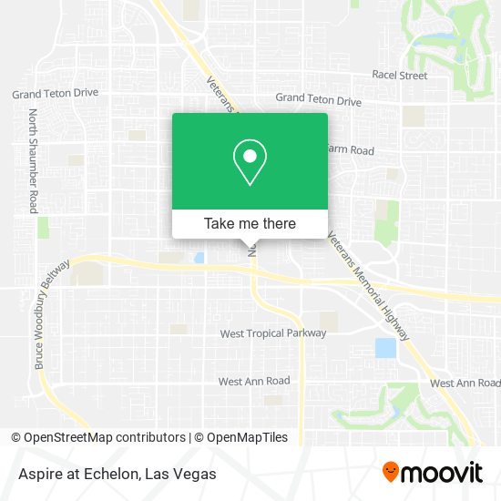 Aspire at Echelon map