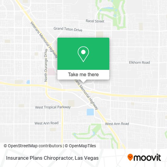 Insurance Plans Chiropractor map