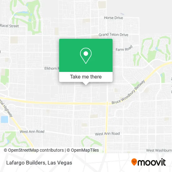 Mapa de Lafargo Builders