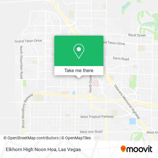 Mapa de Elkhorn High Noon Hoa