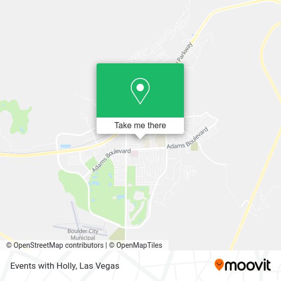 Events with Holly map