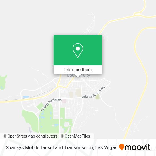 Spankys Mobile Diesel and Transmission map