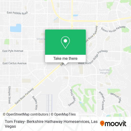 Tom Fraley- Berkshire Hathaway Homeservices map