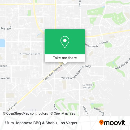 Mura Japanese BBQ & Shabu map
