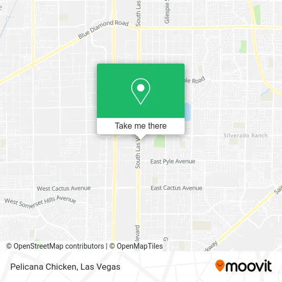 Pelicana Chicken map