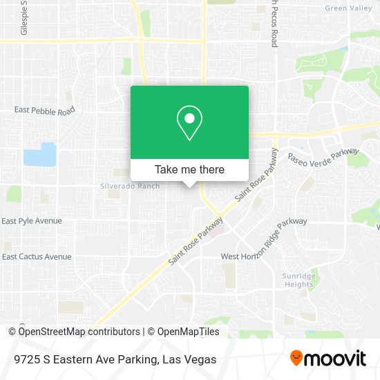 9725 S Eastern Ave Parking map