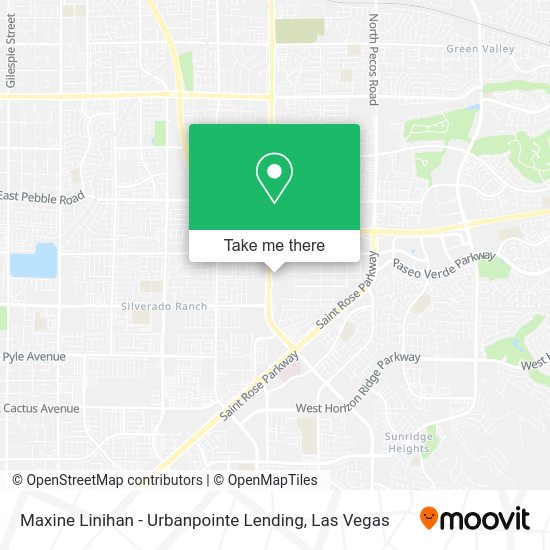 Mapa de Maxine Linihan - Urbanpointe Lending