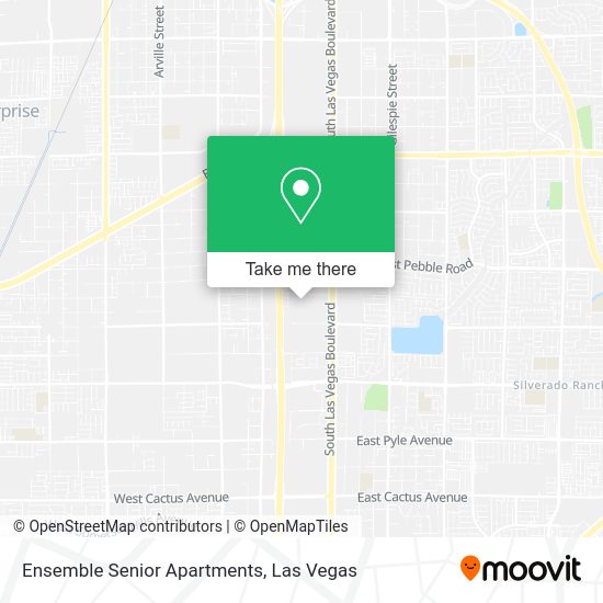 Ensemble Senior Apartments map