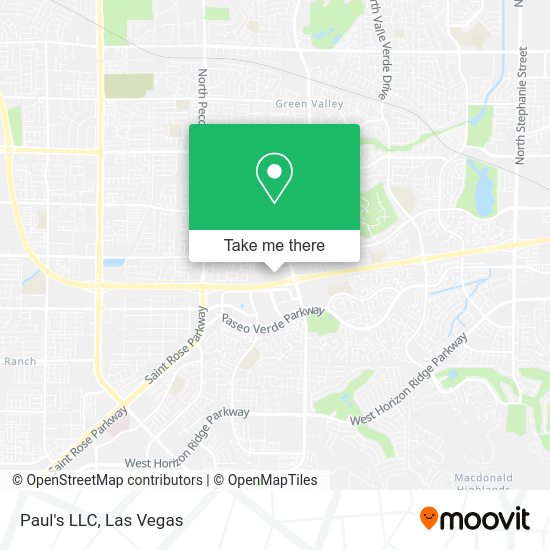 Paul's LLC map