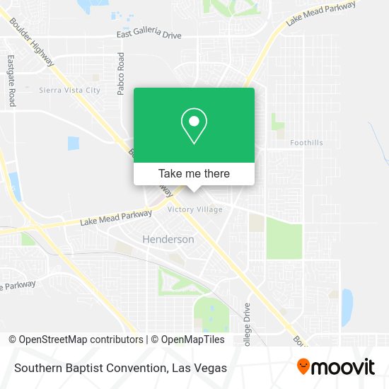 Southern Baptist Convention map
