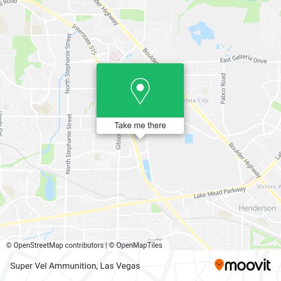 Mapa de Super Vel Ammunition