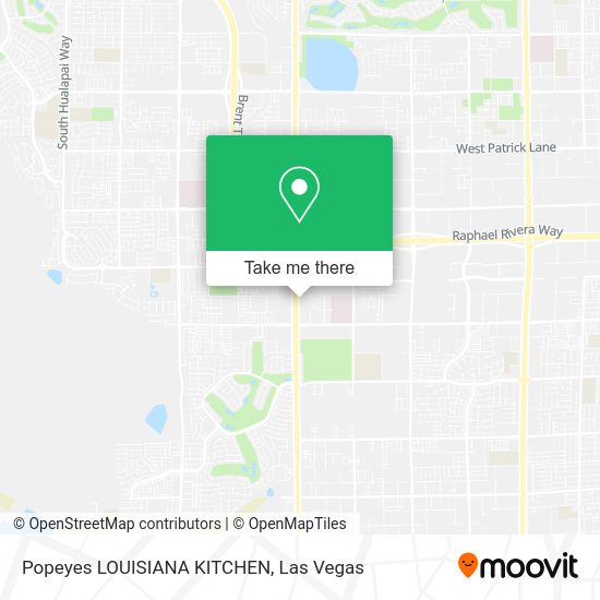 Popeyes LOUISIANA KITCHEN map