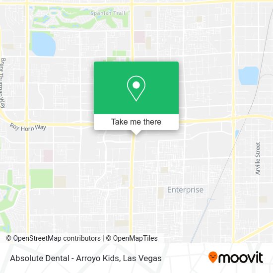 Absolute Dental - Arroyo Kids map