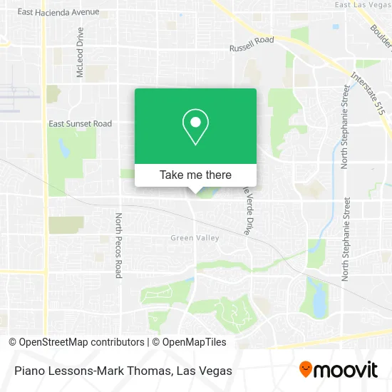 Piano Lessons-Mark Thomas map