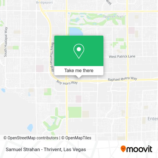 Mapa de Samuel Strahan - Thrivent