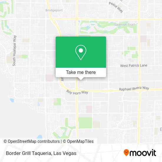 Mapa de Border Grill Taqueria