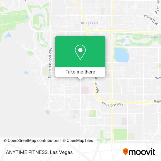 Mapa de ANYTIME FITNESS
