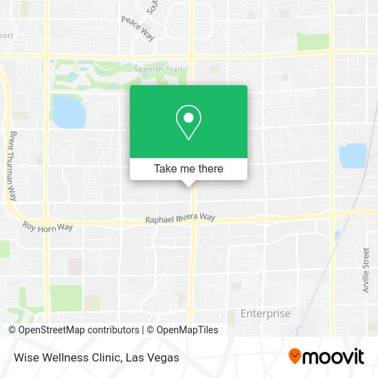 Wise Wellness Clinic map