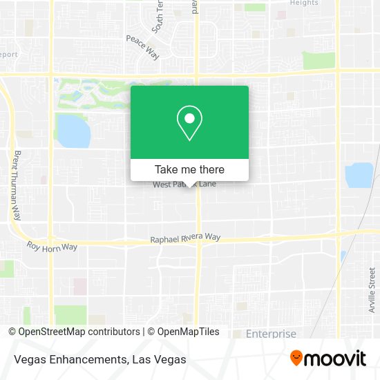 Vegas Enhancements map