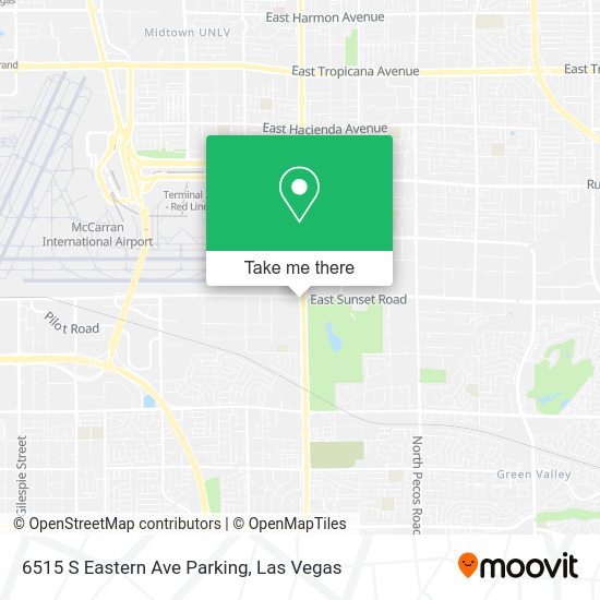 6515 S Eastern Ave Parking map