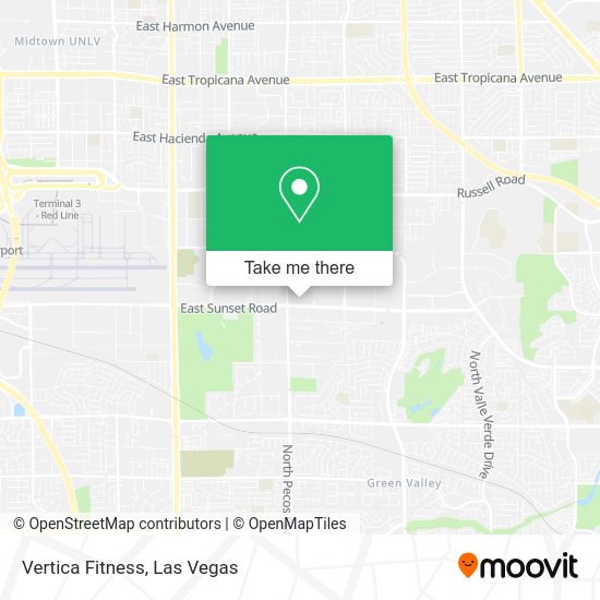 Mapa de Vertica Fitness