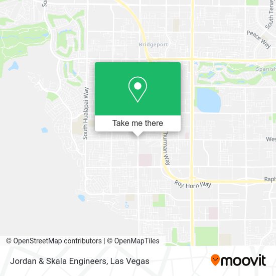 Jordan & Skala Engineers map