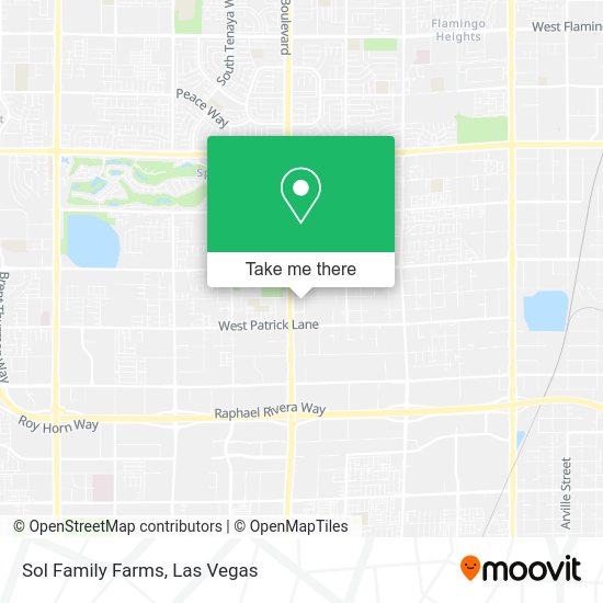 Mapa de Sol Family Farms