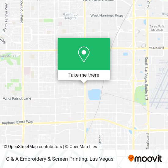 Mapa de C & A Embroidery & Screen-Printing