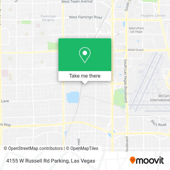 4155 W Russell Rd Parking map