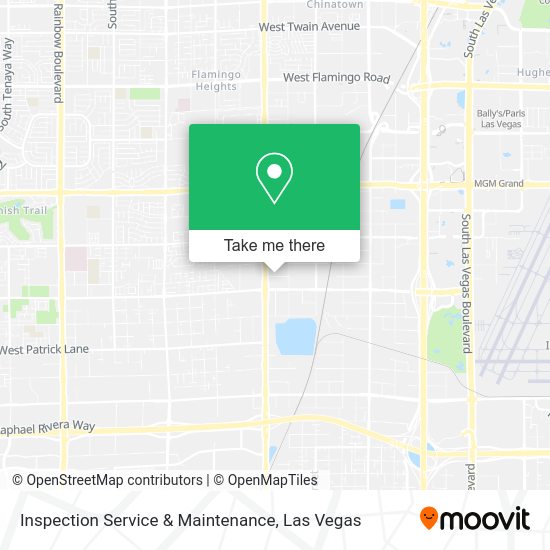 Inspection Service & Maintenance map