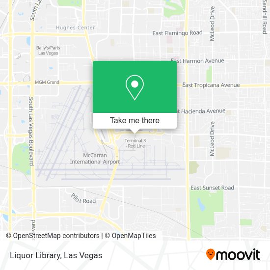 Mapa de Liquor Library