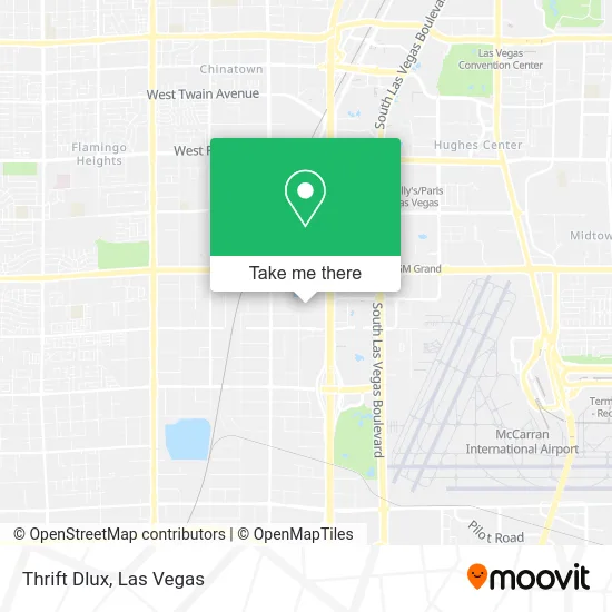 Thrift Dlux map