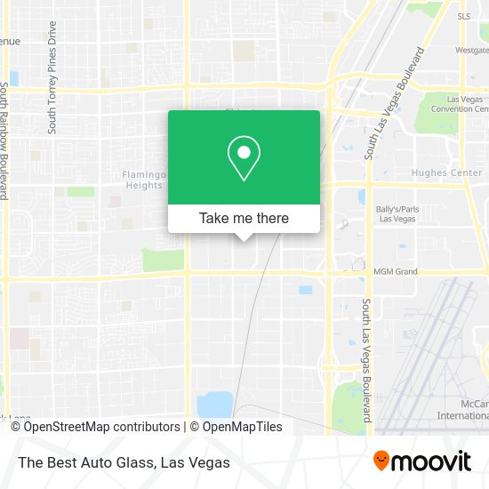 The Best Auto Glass map