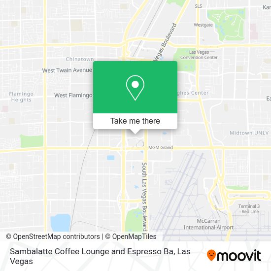 Sambalatte Coffee Lounge and Espresso Ba map