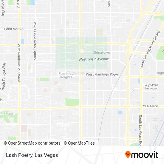 Mapa de Lash Poetry
