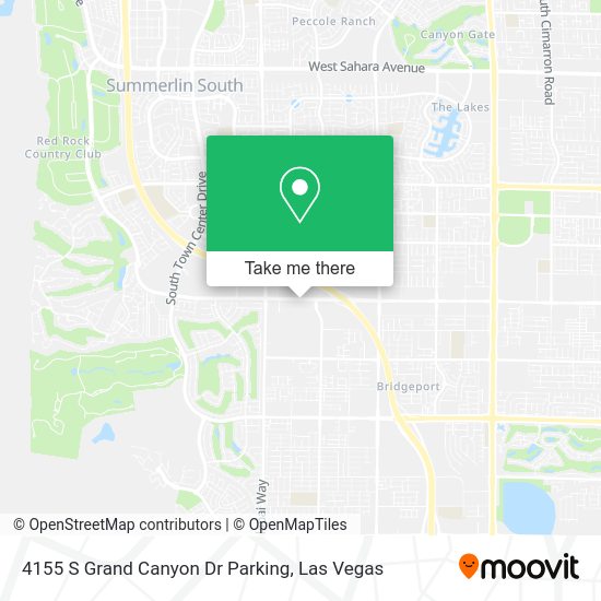 4155 S Grand Canyon Dr Parking map