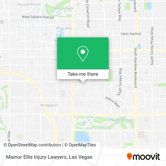 Mapa de Mainor Ellis Injury Lawyers