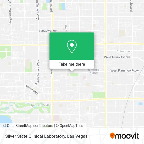 Silver State Clinical Laboratory map
