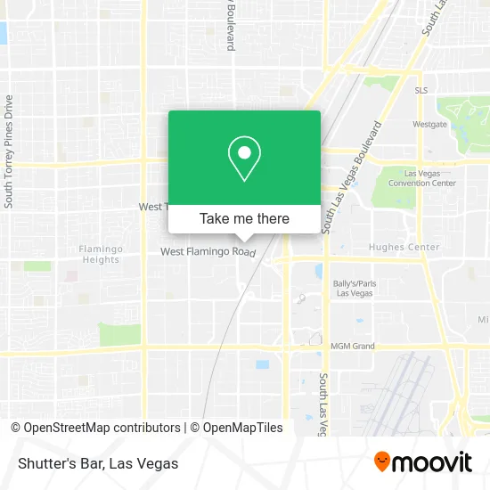 Shutter's Bar map