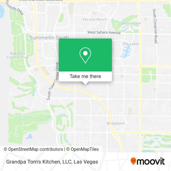 Grandpa Tom's Kitchen, LLC map