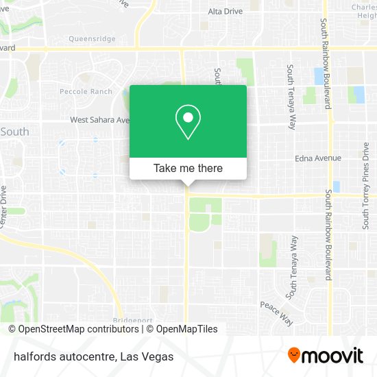 halfords autocentre map