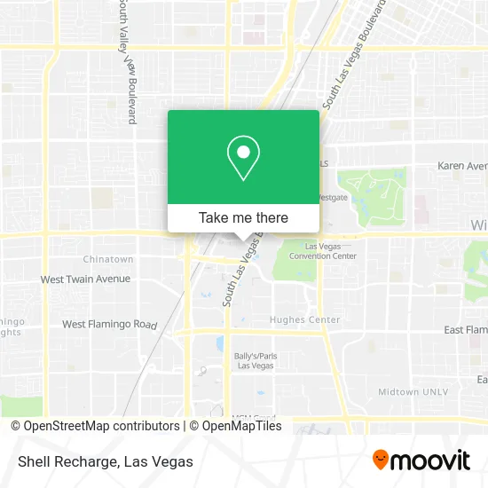 Shell Recharge map