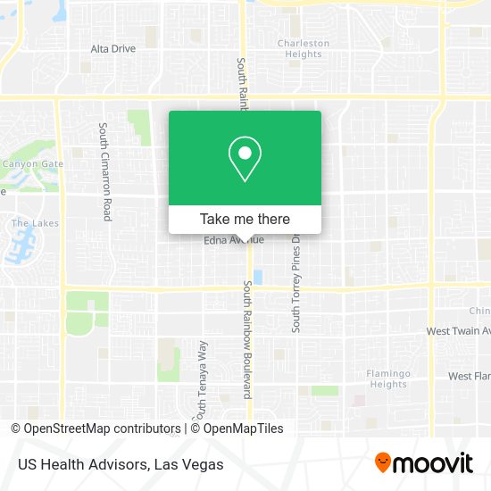 US Health Advisors map