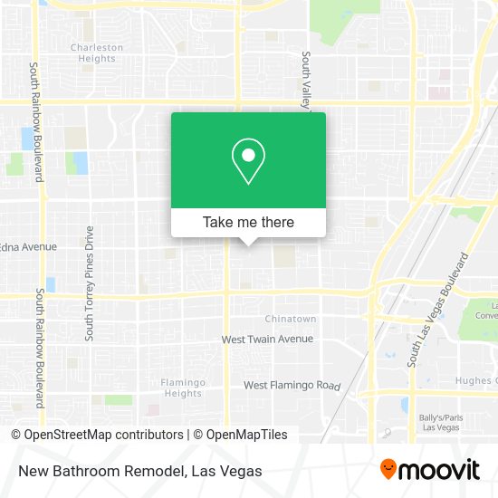 New Bathroom Remodel map