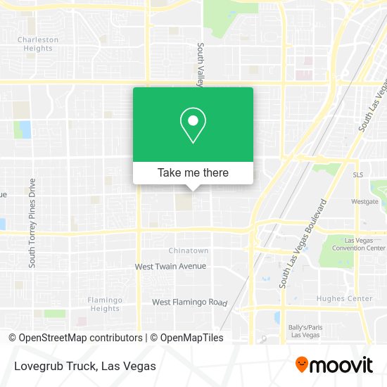 Mapa de Lovegrub Truck