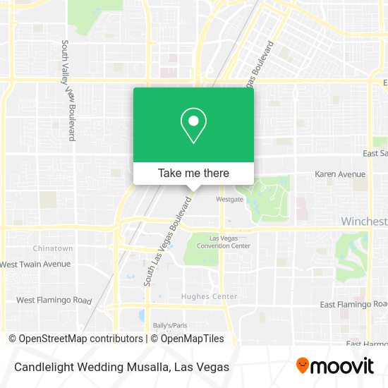 Candlelight Wedding Musalla map